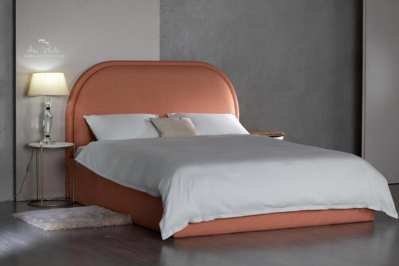 Pat tapițat BoxSpring CORAL SIMPLICITY