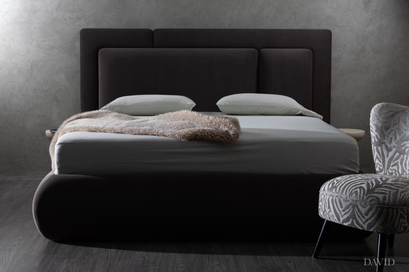 Pat tapițat BoxSpring DAVID