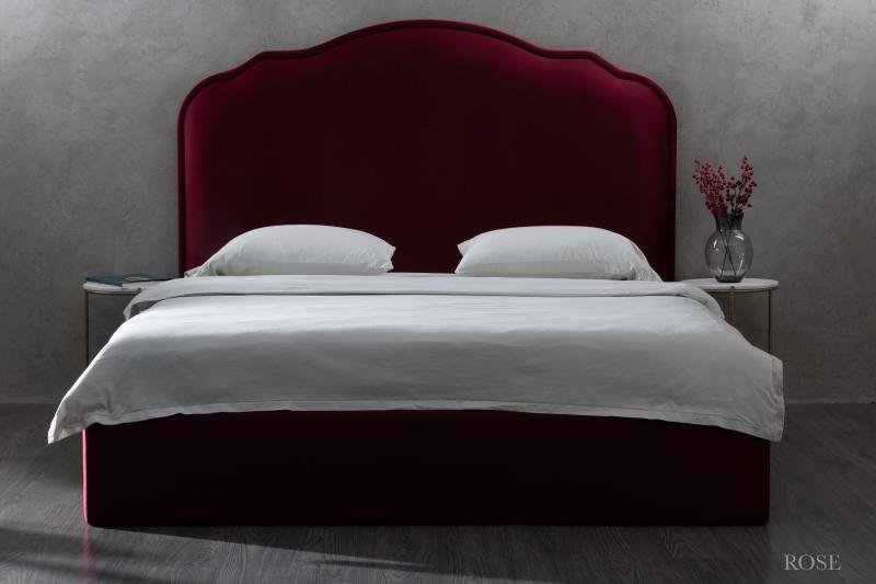 Pat tapițat BoxSpring ROSE